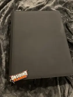 Obsidian Flames Master Set Complete. All NM and top loaded in a Toploader Binder - Image 1