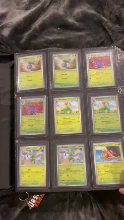 Obsidian Flames Master Set Complete. All NM and top loaded in a Toploader Binder - Image 2