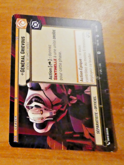 STAR WARS UNLIMITED CARD GAME TCG CARTE General Grievous 002/002 S TWI FR MINT - Image 1