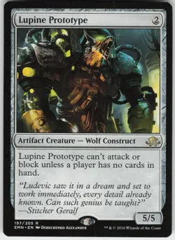 Lupine Prototype Eldritch Moon Rare Magic: The Gathering NM/M - Image 1