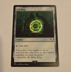 MTG - Sol Ring - Warhammer 40K - #252 - Near Mint - Image 1