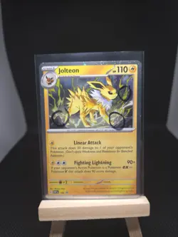 Jolteon SVP 169 - 3 Swirls - Black Star Promo Cosmo Holo Pokemon Card NM - Image 1