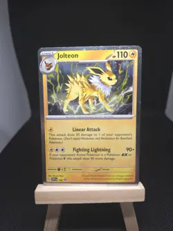 Jolteon SVP 169 - 3 Swirls - Black Star Promo Cosmo Holo Pokemon Card NM - Image 2