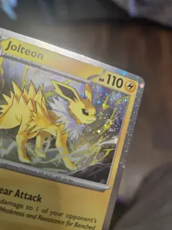 Jolteon SVP 169 - 3 Swirls - Black Star Promo Cosmo Holo Pokemon Card NM - Image 3