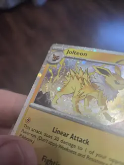 Jolteon SVP 169 - 3 Swirls - Black Star Promo Cosmo Holo Pokemon Card NM - Image 5