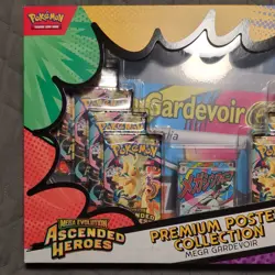 Pokemon Cards - M.E: Ascended Heroes - MEGA GARDEVOIR PREMIUM POSTER COLLECTION - Image 3