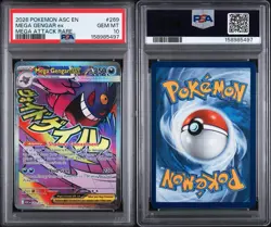 Pokemon 2026 Mega Gengar ex 269/217 Me: Ascended Heroes Holo PSA 10 EN - Image 3