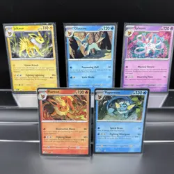 Sylveon + Prismatic Evolutions PRE Black Star SVP - Pokemon TCG Promo Card Lot - Image 1