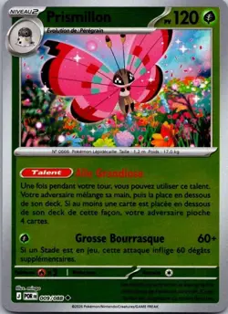 Carte Pokemon Prismillon 009/088 - Reverse 2026 - Image 1