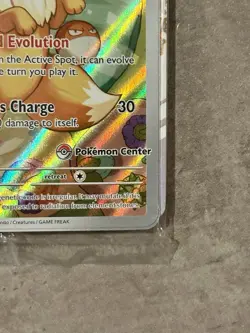 NM Eevee 173 Pokemon Center Stamped SEALED Prismatic Evolutions Black Star Promo - Image 5