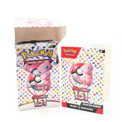 Pokemon 151 Scarlet and Violet Empty Booster Bundle ~ BOX & WRAPS ONLY! - Image 1