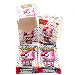 Pokemon 151 Scarlet and Violet Empty Booster Bundle ~ BOX & WRAPS ONLY! - Image 3