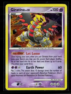 Pokemon 2009 Platinum Giratina #9/127 - Image 1
