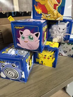 NEW 1999 Burger King 👑 Pokemon 23K Gold Plated Card Set (BLUE BOX SET!) - Image 3