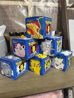 NEW 1999 Burger King 👑 Pokemon 23K Gold Plated Card Set (BLUE BOX SET!) - Image 5