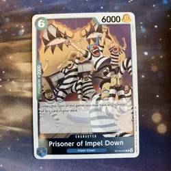 Prisoner Of Impel Down Op16-042 Rare The Time Of Battle One Piece Tcg - Image 1