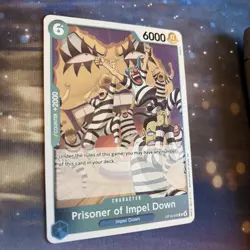 Prisoner Of Impel Down Op16-042 Rare The Time Of Battle One Piece Tcg - Image 2