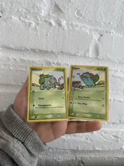 Ivysaur 34/100 and Bulbasaur 45/100 Crystal Guardians HP Pokemon Bundle - Image 1