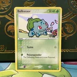 Pokemon 2006 Bulbasaur 45/100 Crystal Guardians LP - Image 1