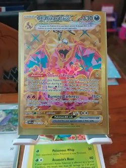 Pokemon TCG Charizard EX Obsidian Flames Holo Hyper Rare Card 228/197 - Image 2