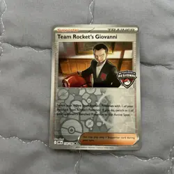 Pokemon Team Rocket's Giovanni Regional Championship Cards 174/182 NM - Image 1