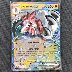 Lycanroc ex - 117/193 - Double Rare - Paldea Evolved - Pokemon Card - NM/M - Image 1