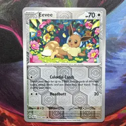 Pokemon TCG Eevee Shrouded Fable Reserve Holo Card 050/064 - Image 1