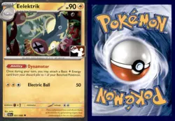 EELEKTRIK 031/086 HOLO UNCOMMON PRIZE PACK SERIES CARDS POKEMON NEAR MINT - Image 3