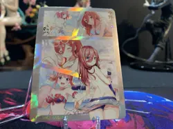 Miku Nakano Holo Waifu Card The Quintessential Quintuplets - Image 1