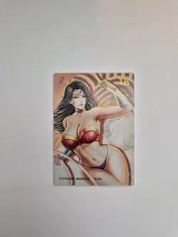 Goddess Story Waifu Card - Goddess of Power - Wonder Woman - TR-001 - Image 1