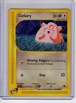 Played Pokemon TCG Clefairy Non Foil 101/165 Expedition - Image 1
