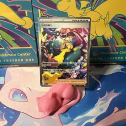 Pokemon TCG Canari Trainer Card Ascended Heroes 291/217 SIR Pack Fresh Mint - Image 1