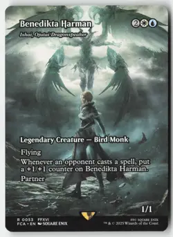 MTG - Benedikta Harman - Ishai, Ojutai Dragonspeaker (Showcase) R FINAL FANTASY: - Image 1