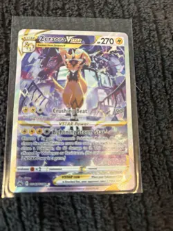 Pokemon Zeraora VSTAR GG43/GG70 Crown Zenith Galarian Gallery Ultra Rare Holo - Image 1