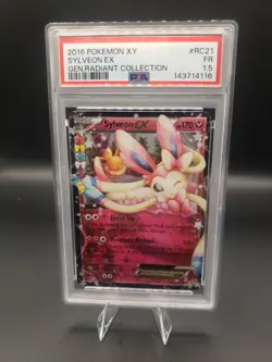 Pokemon Sylveon EX PSA 1.5 Generations Radiant Collection RC21 - Image 1