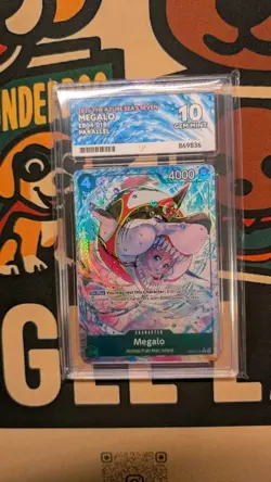 ACE 10 Bubble Luffy Megalo ONE PIECE TCG Eb04 018 (Alternate Art) - OP14 Mint - Image 1