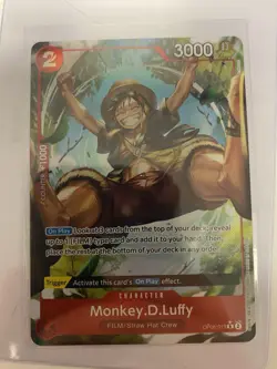 One Piece Monkey.D.Luffy (Alternate Art) OP06-013 Wings of the Captain Foil - Image 1
