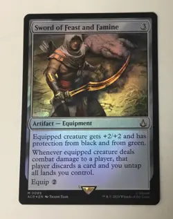 Sword of Feast and Famine Universes Beyond: Assassin's Creed Foil - Image 1