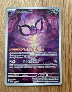 Pokemon Card TCG Pecharunt Scarlet & Violet Promo SVP129 Pack Fresh MINT - Image 1