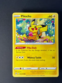 Pikachu & Electric Pokemon Card Lot (8x) – NM/M Pikachu, Morpeko, Dedenne, More - Image 3