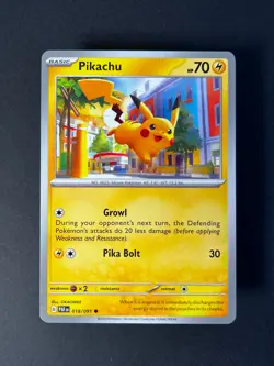 Pikachu & Electric Pokemon Card Lot (8x) – NM/M Pikachu, Morpeko, Dedenne, More - Image 4