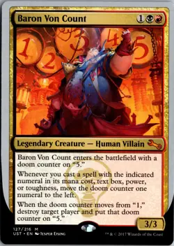 Baron Von Count M Unstable 127 NM Magic - Image 1