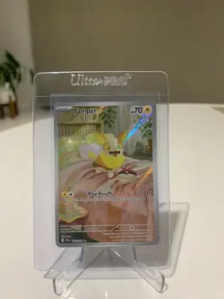 Yamper 099 2025 Pokemon Phantasmal Flames Full Art Illustration Rare Card NM - Image 1
