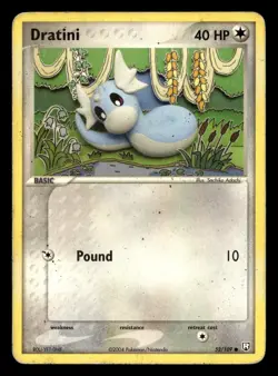 Dratini 52/109 Common Team Rocket Returns Pokemon Card - Image 2