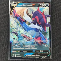 Hisuian Samurott V - SWSH239 - Holo - Black Star Promo - Pokemon Card - NM/M - Image 1