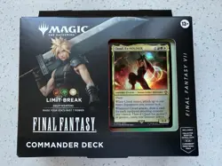 Magic the Gathering Final Fantasy VII Commander Deck Limit Break Cloud Sealed - Image 1