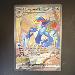 The Pokemon Company Quaquaval ex 260/193 Paldea Evolved Special Illustration Ra… - Image 1