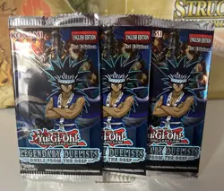 3 Booster Pack Yugioh Legendary Duelists Duels From the Deep - Image 1
