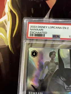 PSA 9 Namaari - Morning Mist Enchanted Disney Lorcana Rise of the Floodborn - Image 2