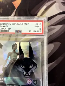 PSA 9 Namaari - Morning Mist Enchanted Disney Lorcana Rise of the Floodborn - Image 3